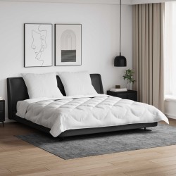 Salon de jardin 9 pcs avec coussins gris clair résine tressée 483953483953