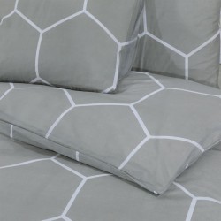 Salon de jardin 8 pcs avec coussins gris clair résine tressée 483971483971
