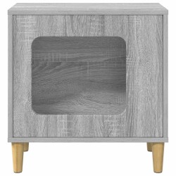 Cadre de lit avec tiroir Noir 100 x 200 cm Bois Ingénierie 484076484076