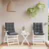 Salon de jardin 6 pcs avec coussins gris clair résine tressée 484101484101