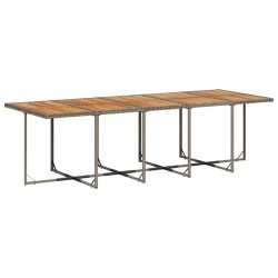 Ensemble de canapés d'extérieur 8 pcs Gris Naturel et Clair 484197484197