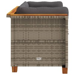 Clôture avec poteau Gris 0,8 x 10 m Acier et PVC 484256484256