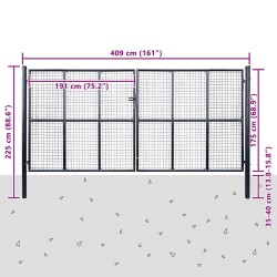 Ensemble de canapés d'extérieur 9 pcs Gris Naturel et Clair 484393484393
