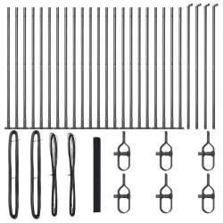 Ensembles de canapés avec coussin 6 pcs Naturel et Beige 484437484437