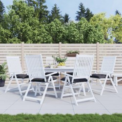 Clôture de jardin 6 pcs Blanc 10,2 x 1,5 m 484698484698