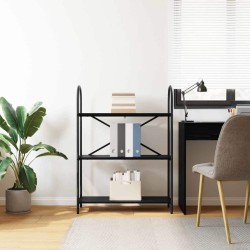 Salon de jardin 11 pcs avec coussins noir résine tressée 484939484939