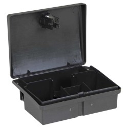 Salon de jardin 8 pcs avec coussins gris clair résine tressée 485115485115