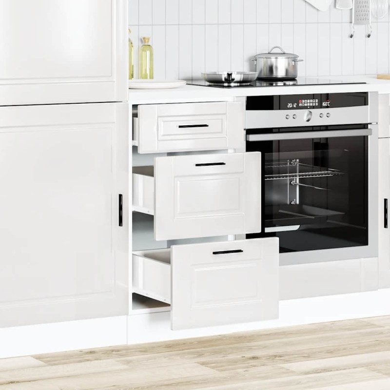 Salon de jardin 7 pcs avec coussins noir résine tressée 485155485155