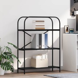 Salon de jardin 11 pcs avec coussins noir résine tressée 485370485370