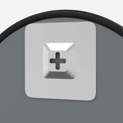 Clôture de jardin Gris 240 x 166 cm Acier peint par poudre 486682486682