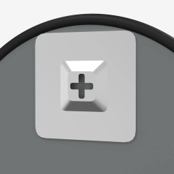 Clôture de jardin Gris 240 x 115 cm Acier peint par poudre 486685486685