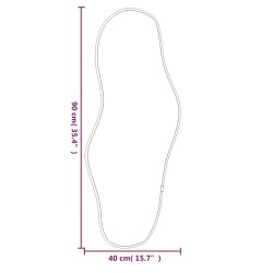 Clôture de jardin 5 pcs Gris 8,5 x 1,2 m Acier revêtu de poudre 486698486698