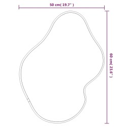 Clôture avec poteau Vert 0,6 x 50 m Acier et PVC 486704486704