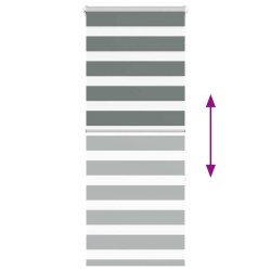 Poteau de clôture. Gris 100 x 0,6 m (treillis de 13 mm) 486721486721