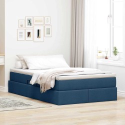 Cadre de lit d'angle avec matelas 2 pcs Vert Velours 486830486830