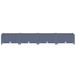 Clôture de jardin avec arceau en acier 1248 x 80 cm Noir 486932486932