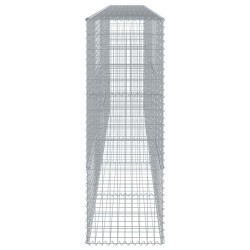 Clôture de jardin avec arceau en acier 1781,5 x 60 cm Noir 486969486969