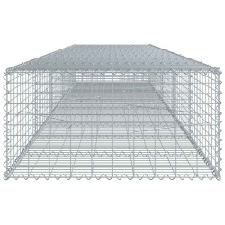 Clôture de jardin Acier galvanisé 50 m 150 cm Argenté 486971486971