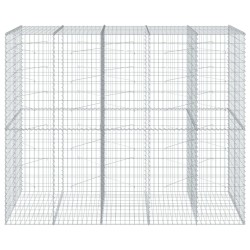 Poteau de clôture. Vert 50 x 0,8 m (mesh de 25 mm) Acier et PVC 486980486980