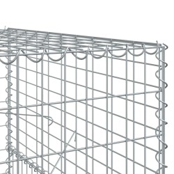 Ensemble de panneaux de clôture gris 872x186 cm WPC 487031487031