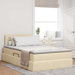 Cadre de lit d'angle avec matelas 2 pcs Rouge Velours 487045487045