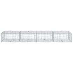 Clôture avec poteau Vert 0,6 x 50 m Acier et PVC 487103487103