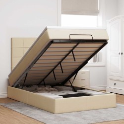 Cadre de lit d'angle avec matelas 2 pcs Gris clair Velours 487265487265