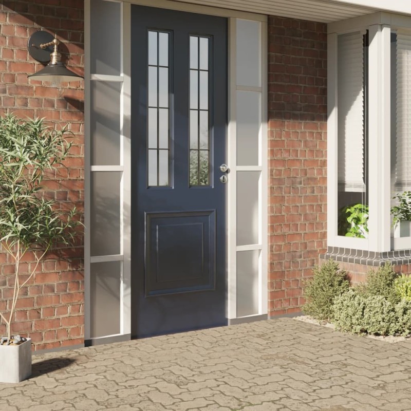 Poteau de clôture. Gris 100 x 1 m (maillage de 36 mm) 487267487267