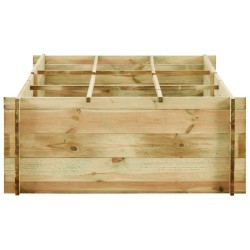 Poteau de clôture. Gris 100 x 0,5 m (treillis de 25 x 25 mm) 487367487367