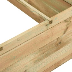 Poteau de clôture. Gris 100 x 0,5 m (treillis de 25 x 25 mm) 487367487367