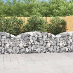 Clôture de jardin 8 pcs Gris 13,6 x 0,8 m 487447487447