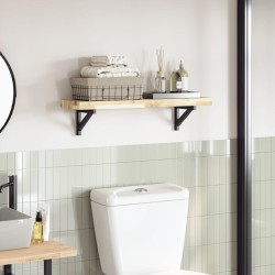 Ensembles de canapés 5 pcs Naturel Bois d'Acacia Massif 487612487612