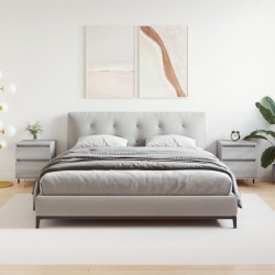 Ensembles de canapés avec coussin 7 pcs Gris Naturel et Clair 487795487795