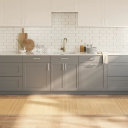 Ensembles de canapés avec coussin 7 pcs Gris Naturel et Clair 488183488183