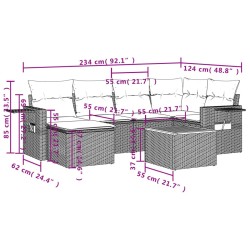 Poteau de clôture. 52 pcs Gris 3,2 x 3,2 x 225 cm 488229488229