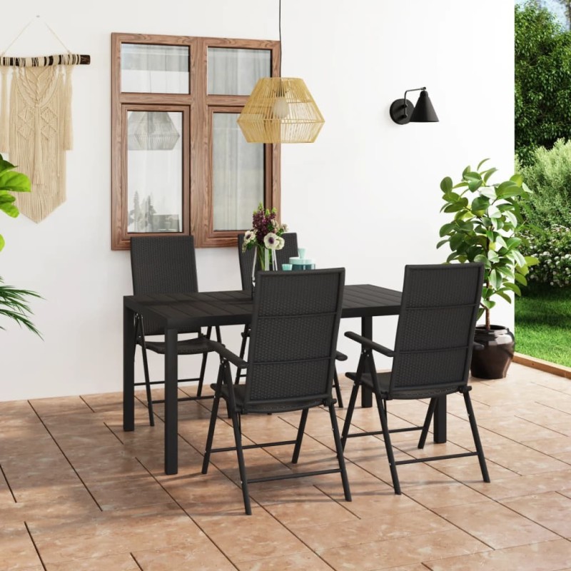 Salon de jardin 8 pcs avec coussins gris clair résine tressée 488921488921