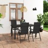 Salon de jardin 8 pcs avec coussins gris clair résine tressée 488923488923