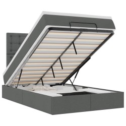 Salon de jardin avec coussins 7 pcs marron résine tressée 488977488977