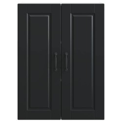 Ensemble de bistro de jardin 5 pcs Résine tressée Noir 489161489161