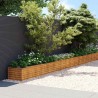  Lit surélevé de jardin 1152x50x36 cm acier corten 