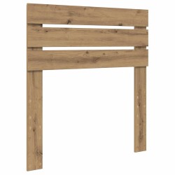 Cadre de lit Blanc 137 x 203 cm Bois d'ingénierie 489403489403