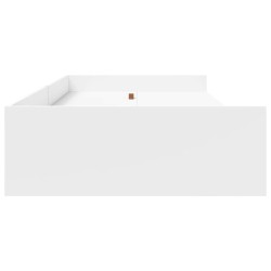 Cadre de lit Chêne artisanal 120 x 190 cm Bois d'ingénierie 489417489417