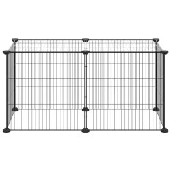 Poteau de clôture. Argenté 100 x 0,6 m (maille de 36 mm) Acier 489436489436