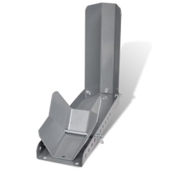 Poteau de clôture. Argenté 100 x 0,8 m (maillage de 50 mm) 489485489485