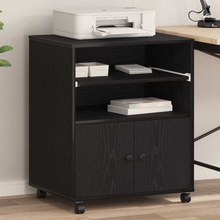 Clôture de jardin avec dessus en forme de lance en acier 1603,5 x 60 cm Noir 489514489514