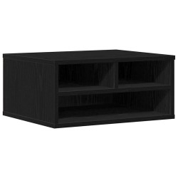 Clôture de jardin avec dessus en forme de lance en acier 1426 x 60 cm Noir 489518489518