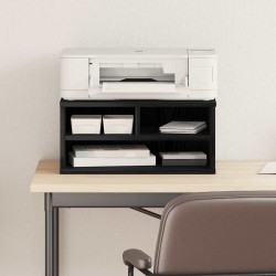 Clôture de jardin avec dessus en forme de lance en acier 1426 x 60 cm Noir 489518489518