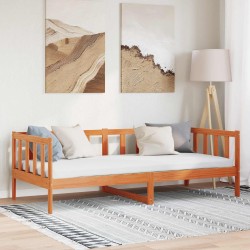 Lit avec des lumières à LED Bleu 200 x 200 cm tissu 489570489570