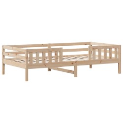 Cadre de lit Chêne brun 140 x 200 cm Bois Ingénierie 489596489596
