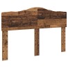 Cadre de lit Chêne fumé 75 x 190 cm Bois d'ingénierie 489602489602